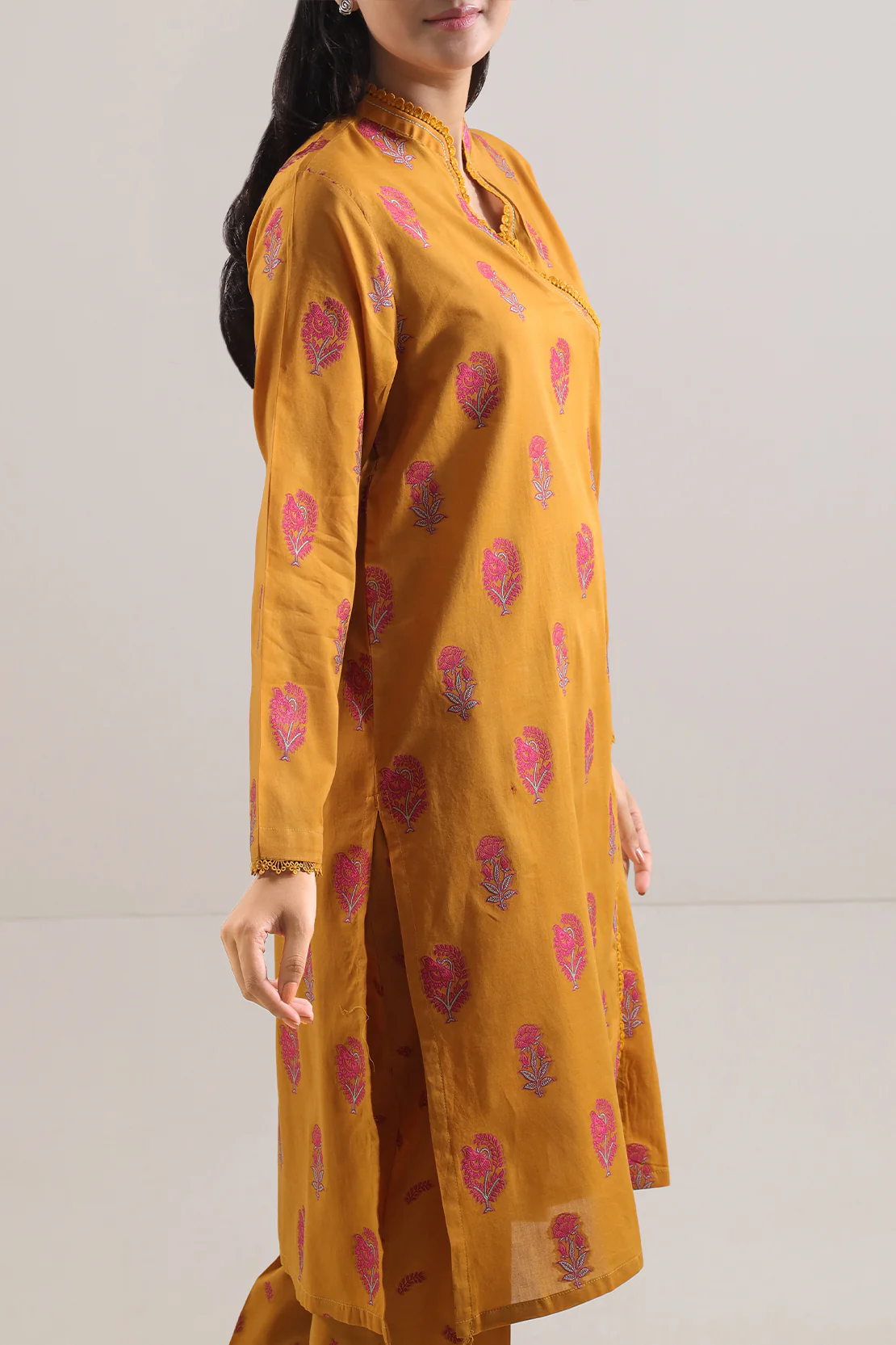Jacquard Cotton Stitched Shirt - Image 3