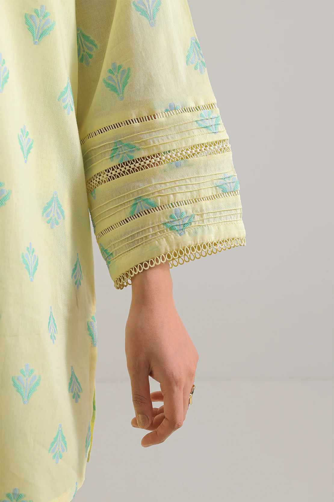 Jacquard Cotton Stitched Shirt - Image 5