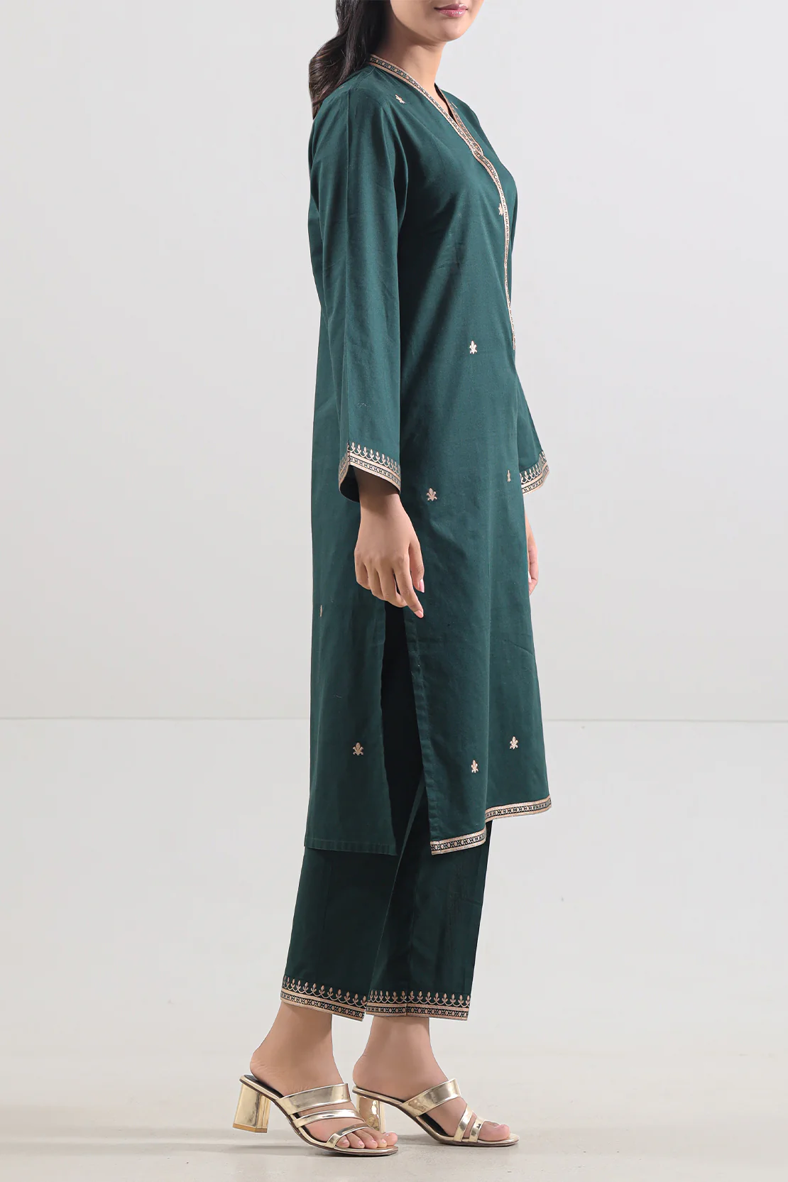 Jacquard Cotton Stitched Shirt - Image 3