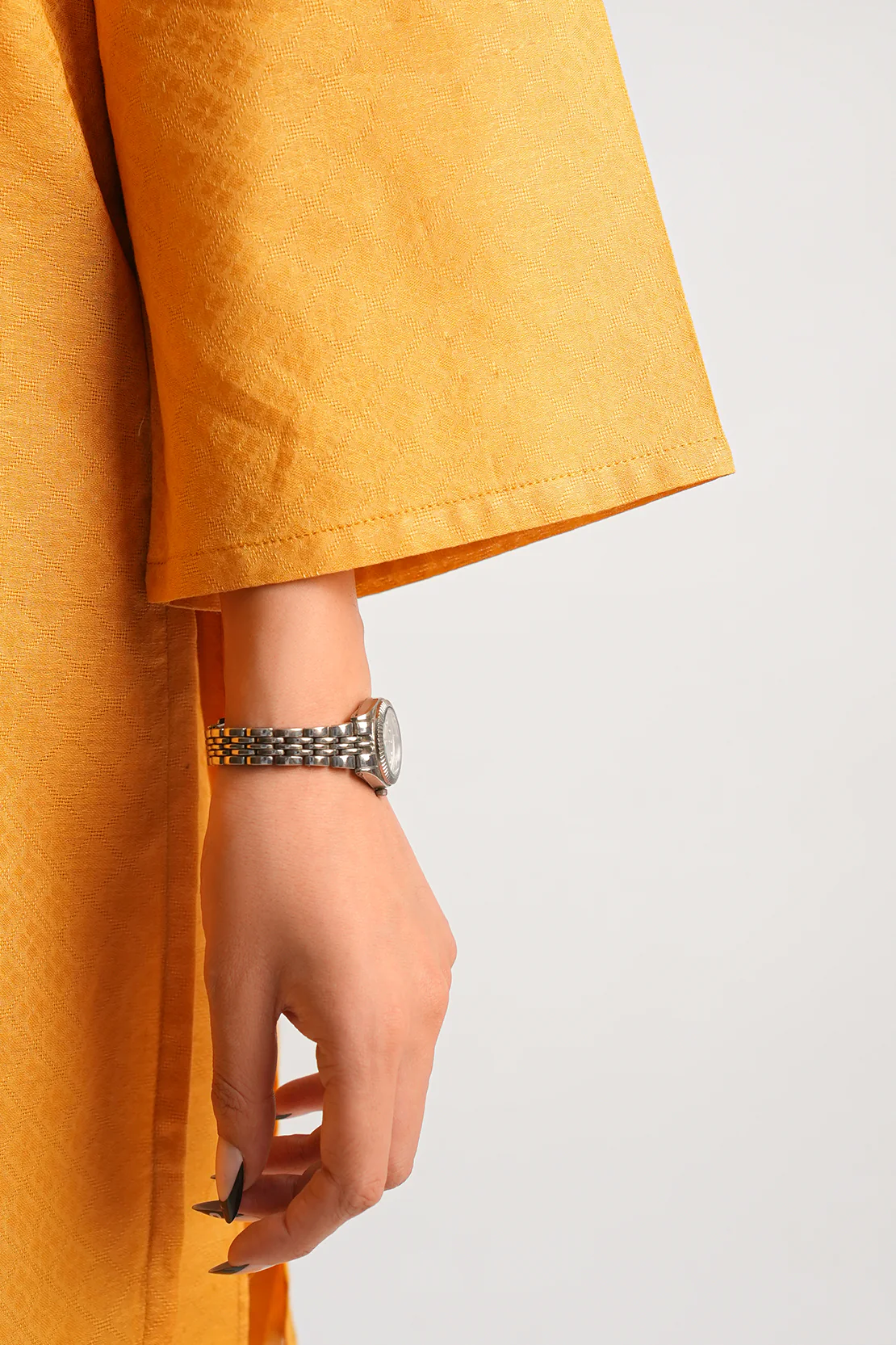 Jacquard Lawn Stitched Shirt - Image 5