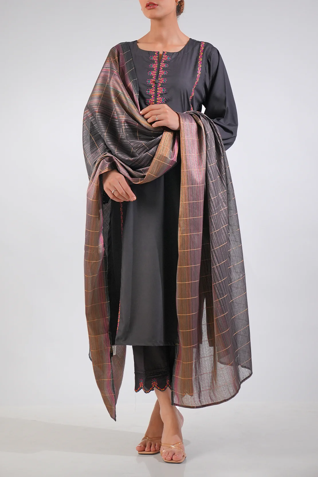Soft Jacquard Dupatta - Image 3