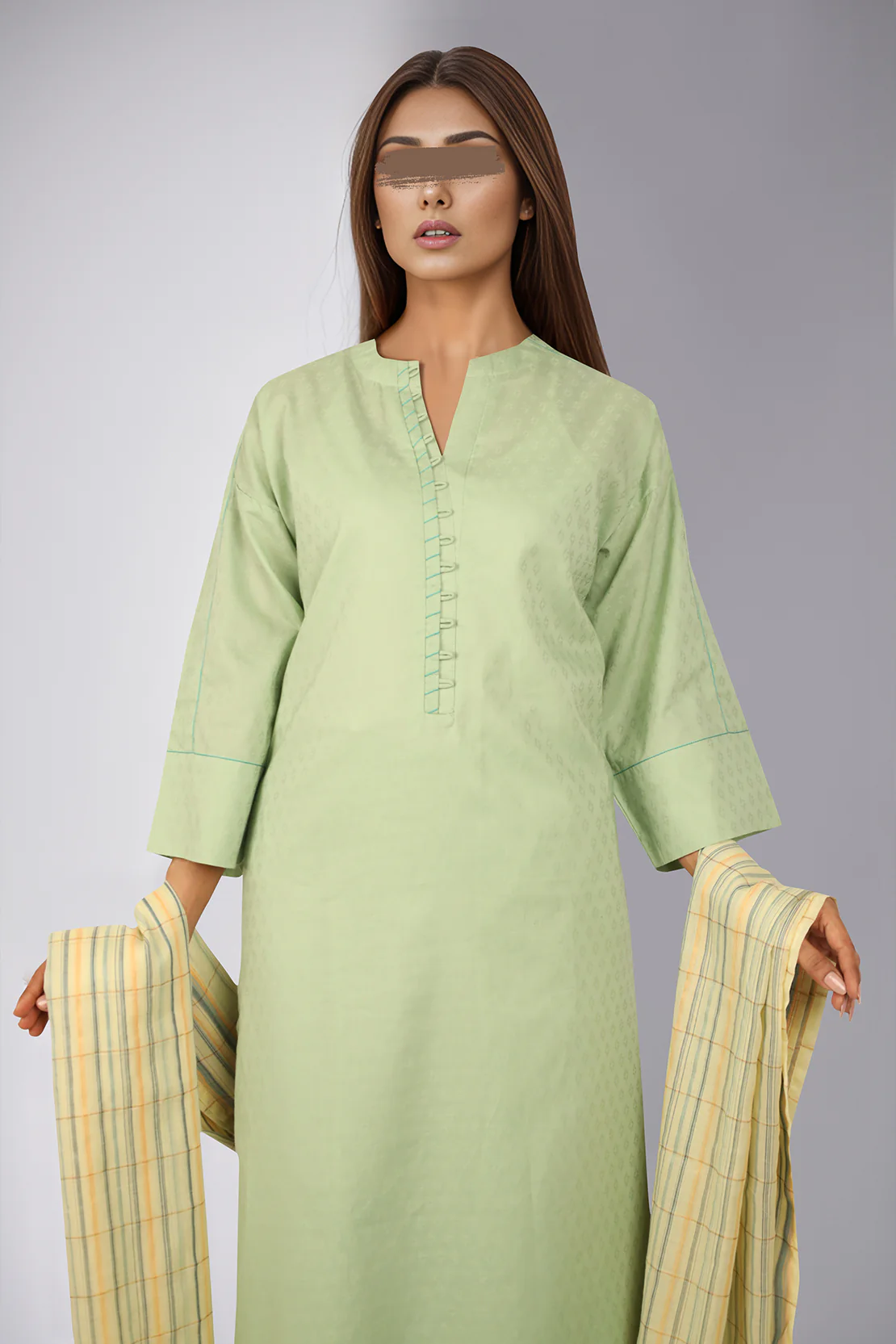 Soft Jacquard Dupatta - Image 2