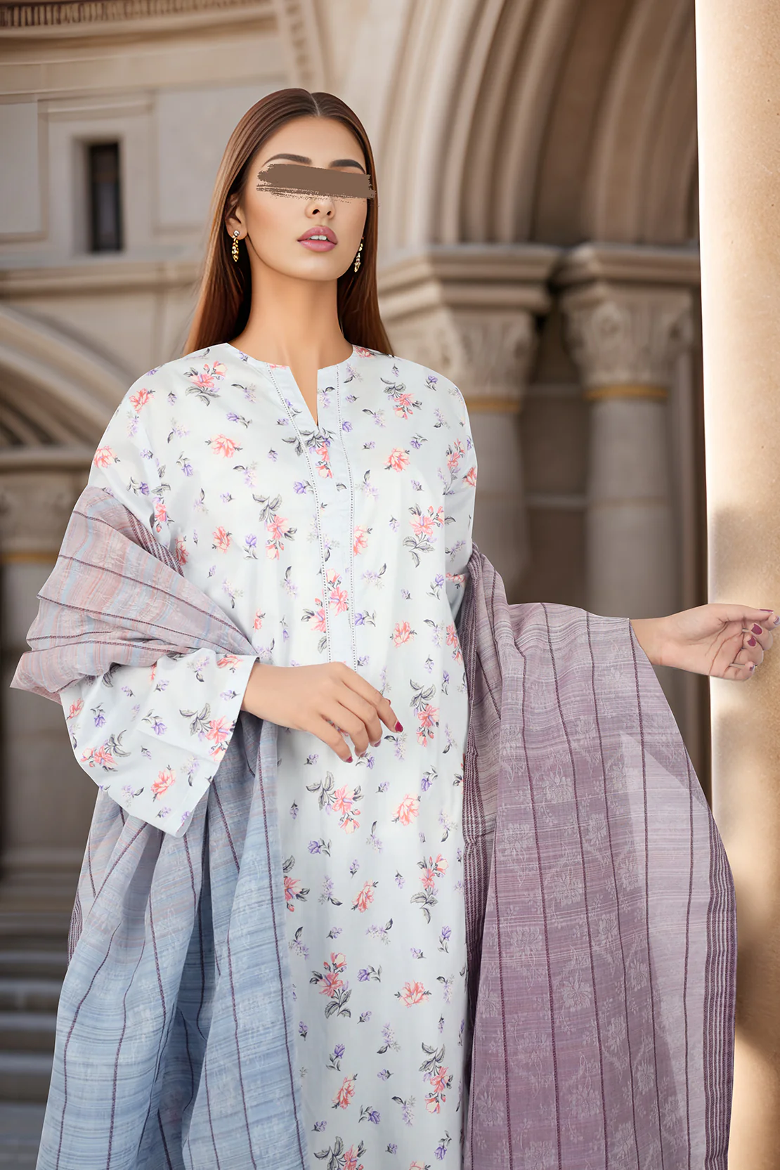 Soft Jacquard Dupatta - Image 3