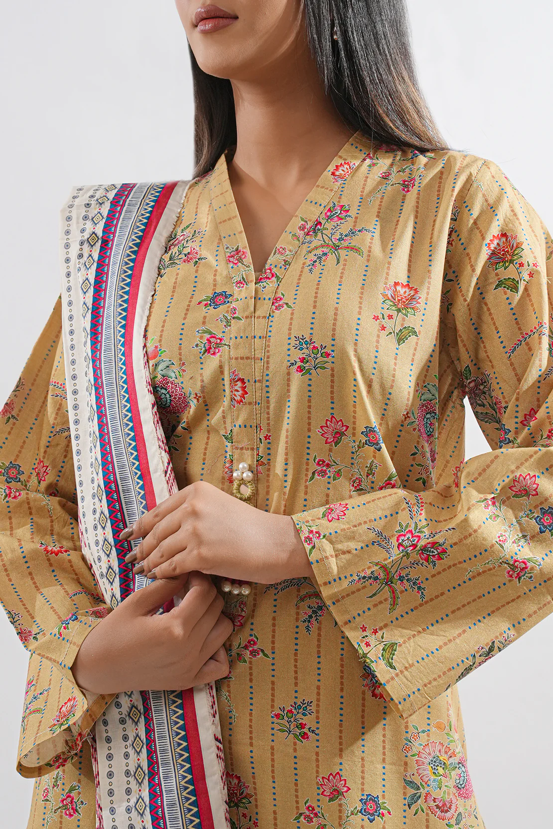 Lawn Dupatta - Image 2