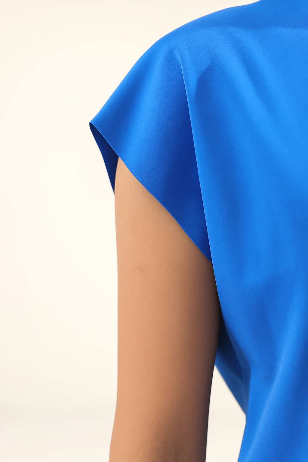 Minimal Fitted Knit Shirt Top - Image 5
