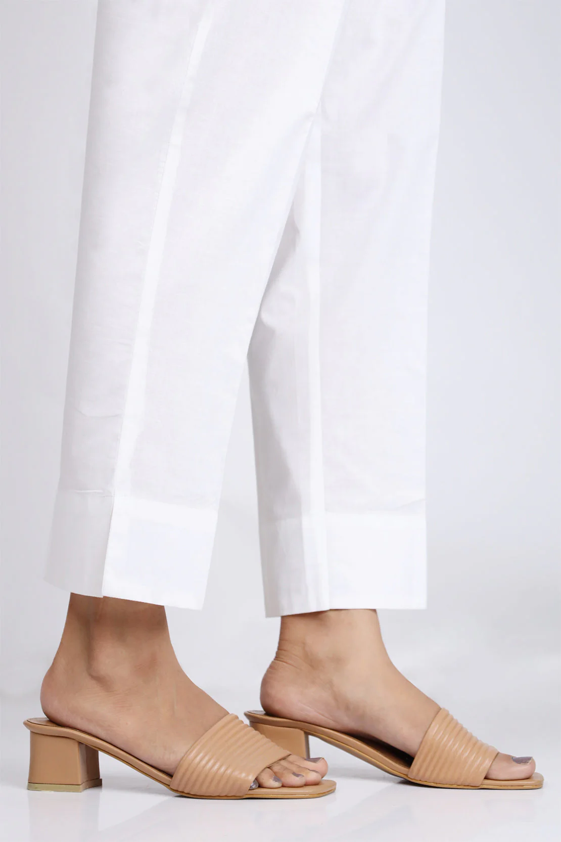 Dyed Cotton Pants - Image 2