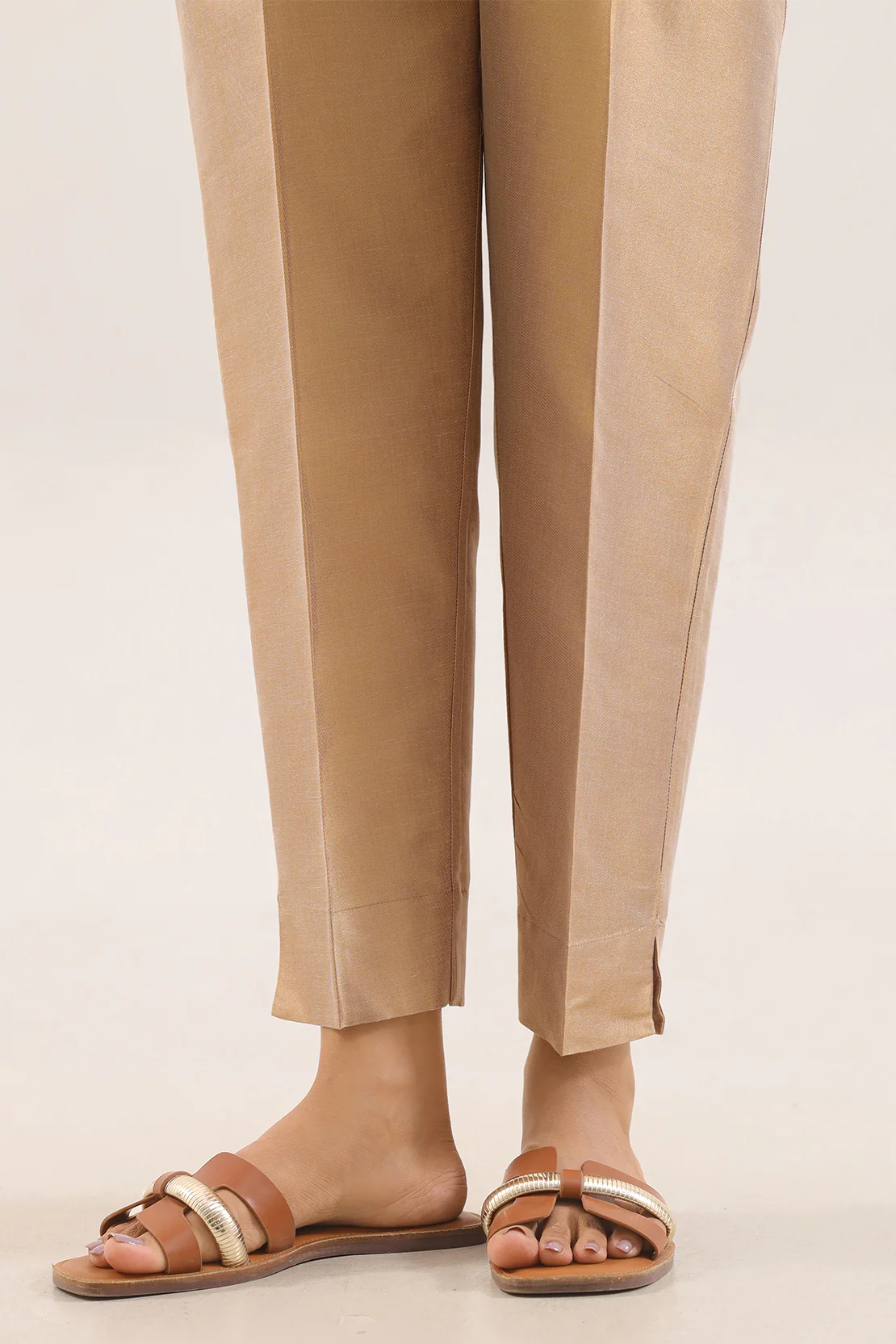 Dyed Cotton Pants