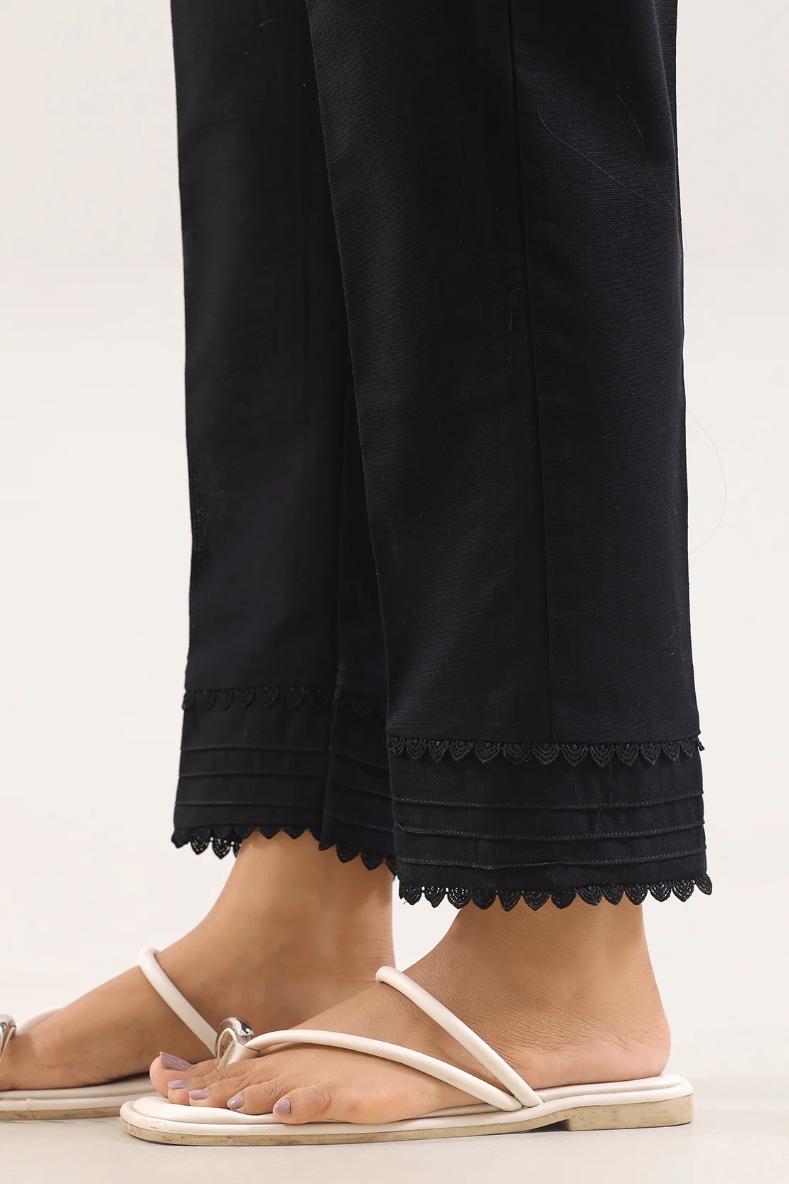 Dyed Khaddar Pants - Image 2