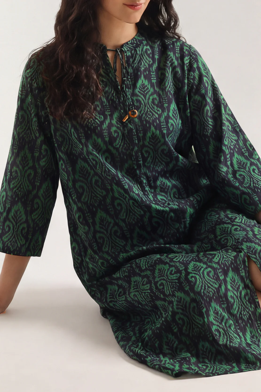Printed Arabic Lawn Stitched Dress