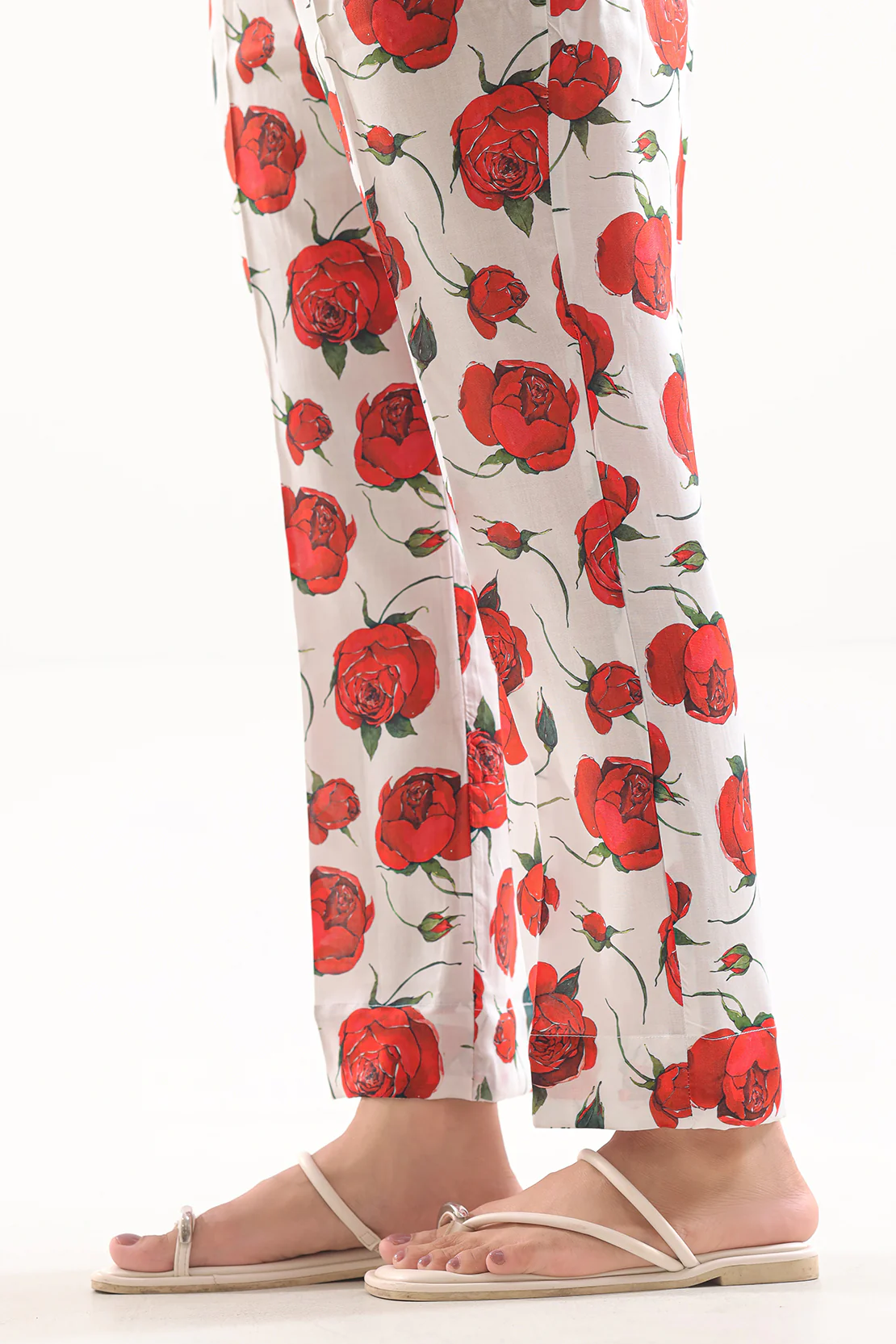 Printed Arabic Premium Lawn Pants - Image 2