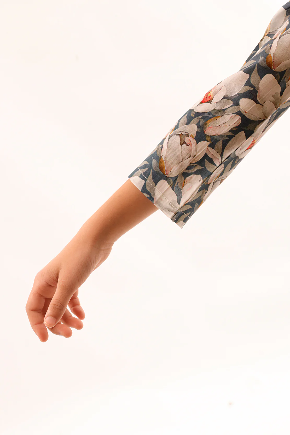 Printed Arabic Premium Lawn Stitched 1 Piece Shirt For Kids - Image 6