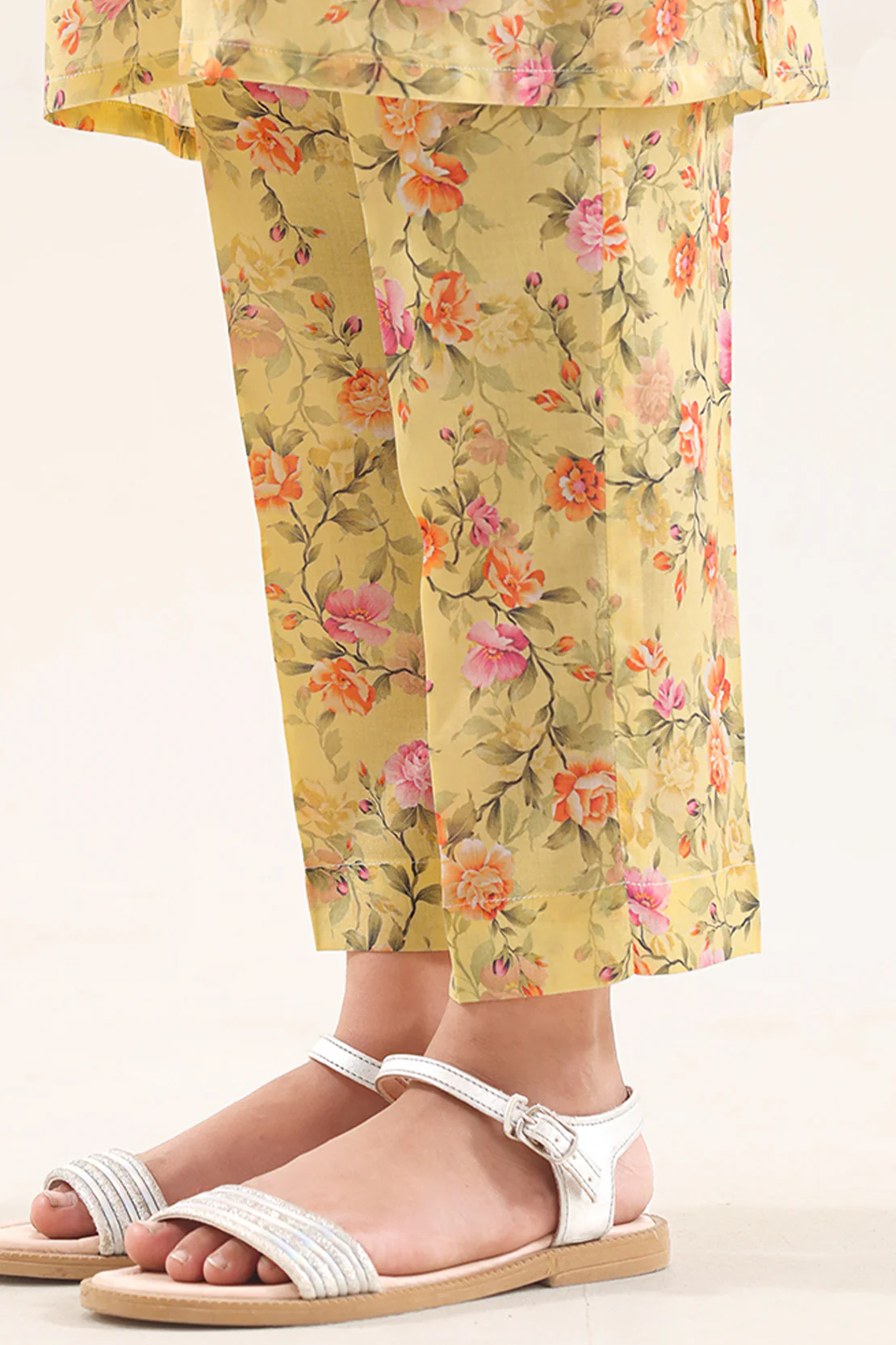 Printed Arabic Premium Lawn Stitched 2 Piece (Shirt/Trouser) For Kids - Image 5