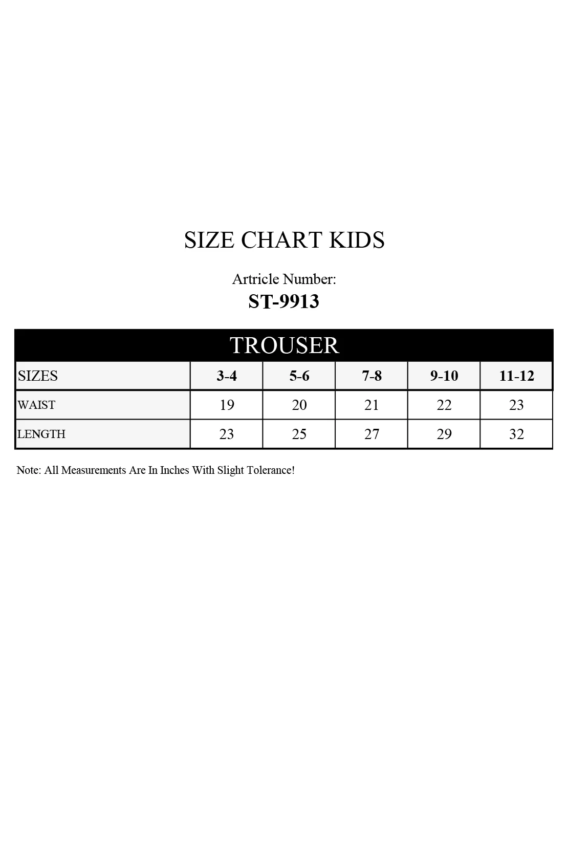 Printed Cambric Pants For Kids - Image 4