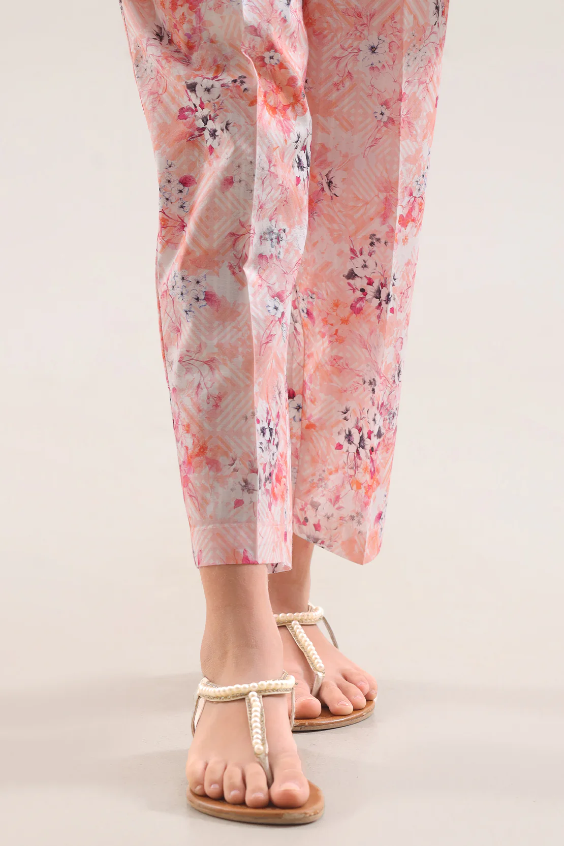 Printed Cambric Pants For Kids - Image 3