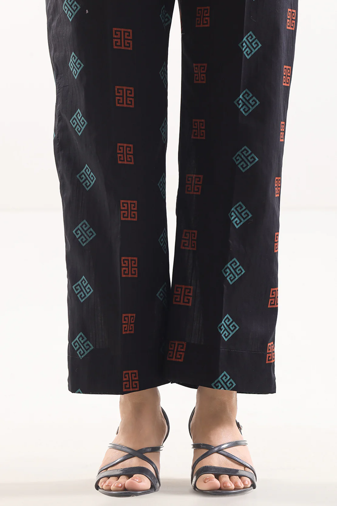 Printed Cambric Pants