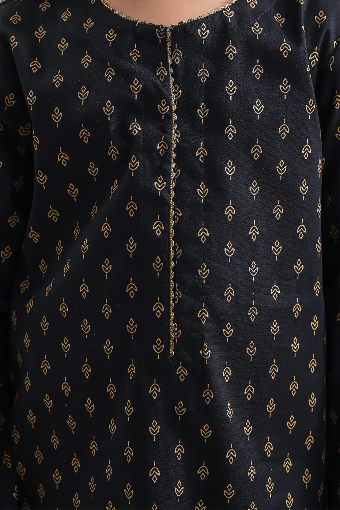 Printed Cambric Stitched 2 Piece (Shirt/Trouser) For Kids - Image 3