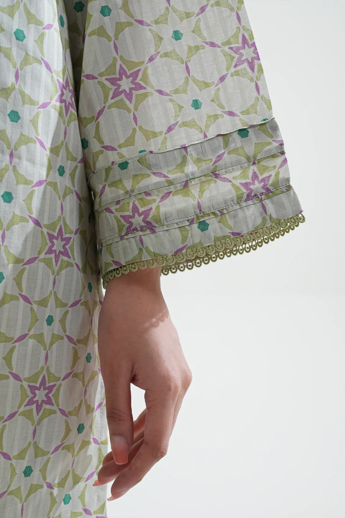 Printed Cambric Stitched 2 Piece (Shirt/Trouser) - Image 6