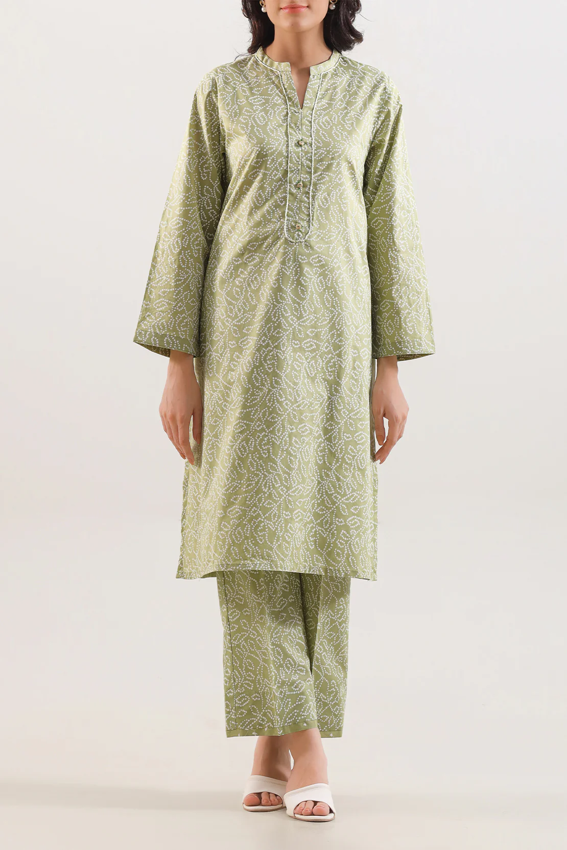Printed Cambric Stitched 2 Piece (Shirt/Trouser)