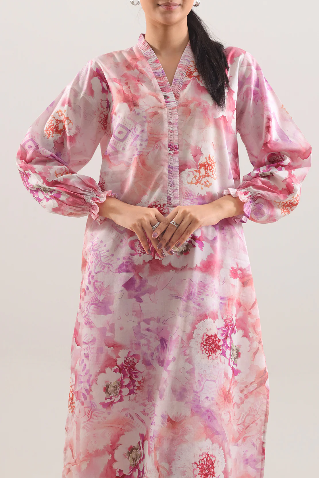 Printed Cambric Stitched 2 Piece (Shirt/Trouser) - Image 2
