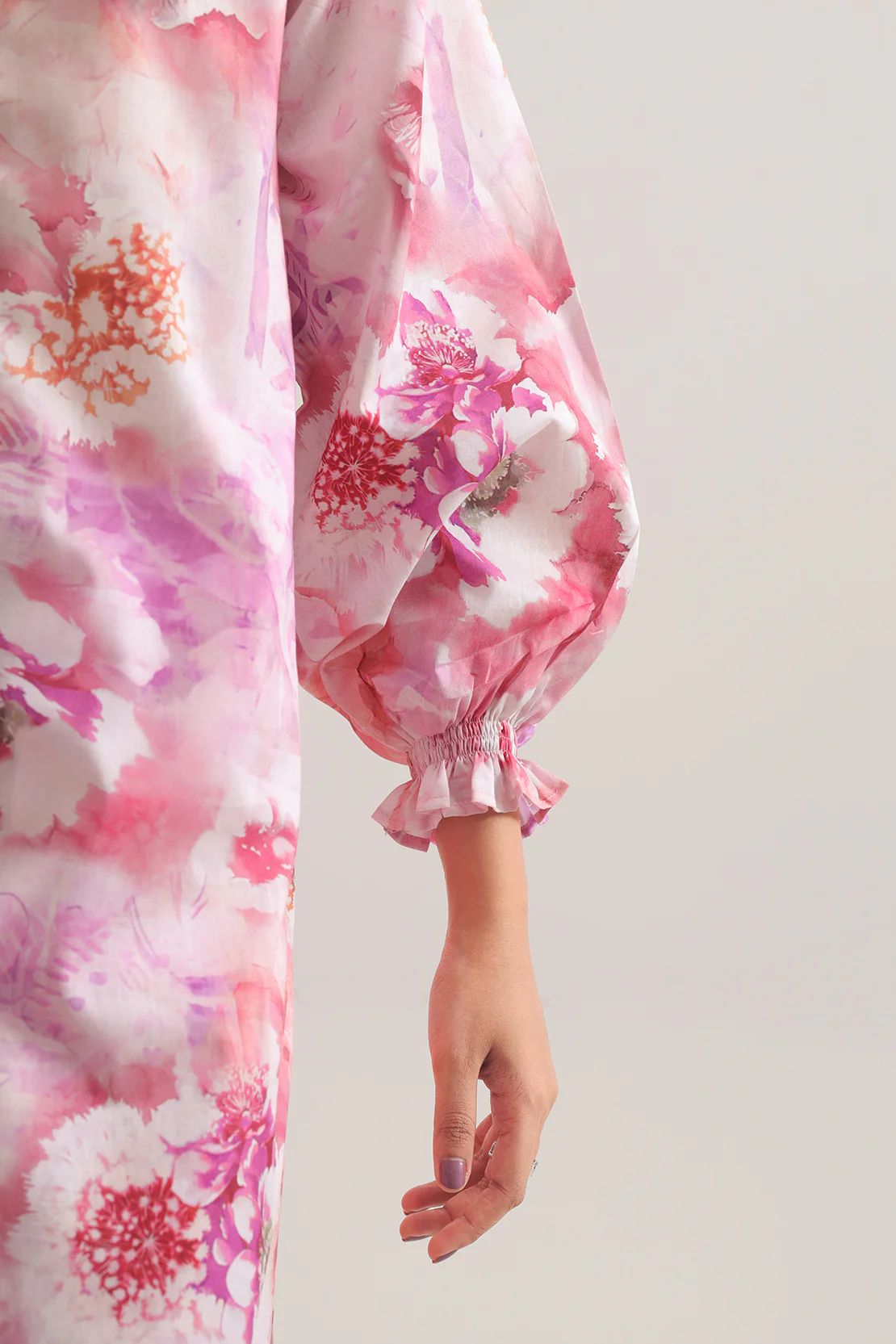 Printed Cambric Stitched 2 Piece (Shirt/Trouser) - Image 5
