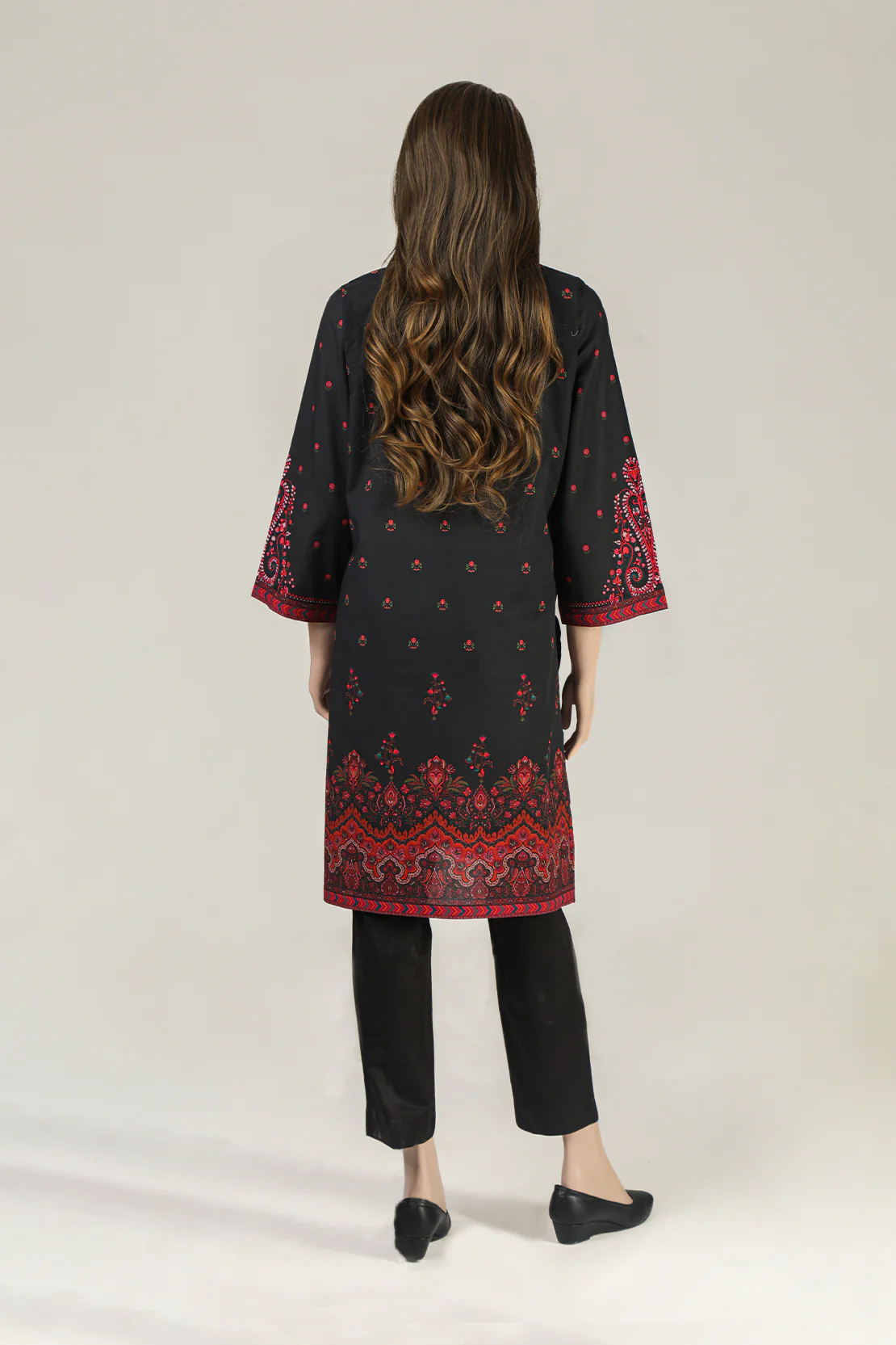 Printed Cambric Stitched Shirt - Image 2