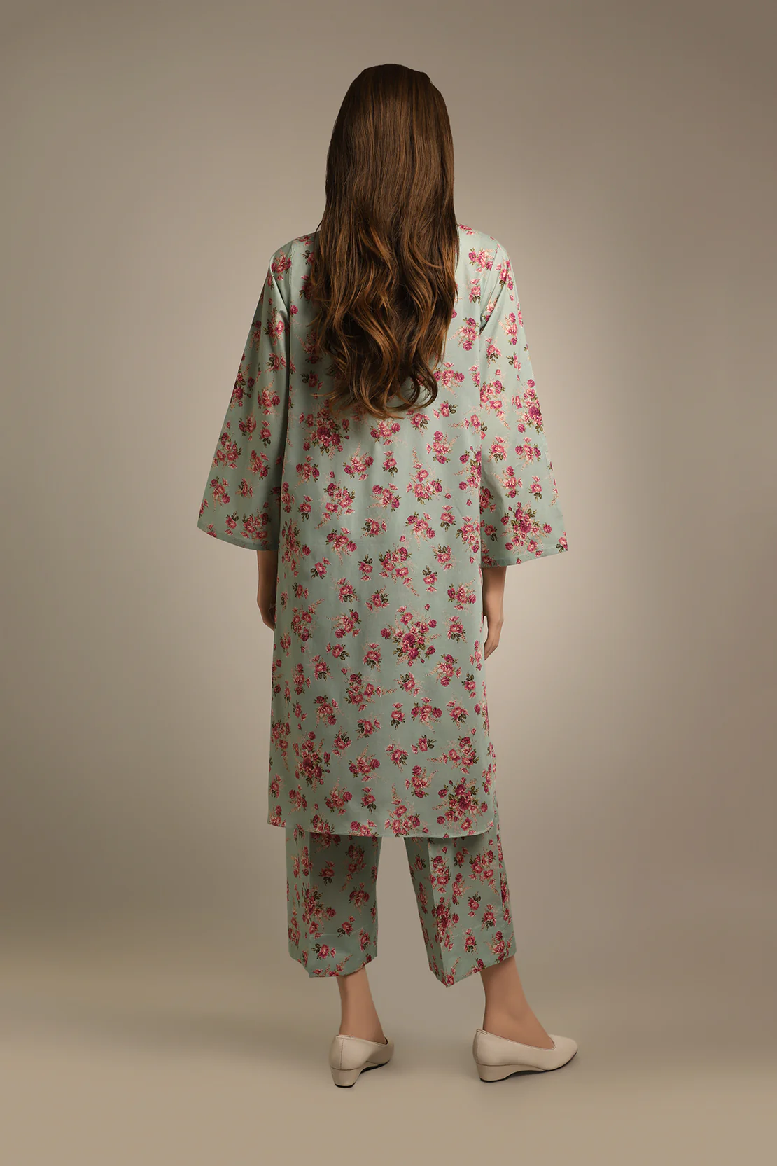 Printed Cambric Stitched Shirt - Image 2