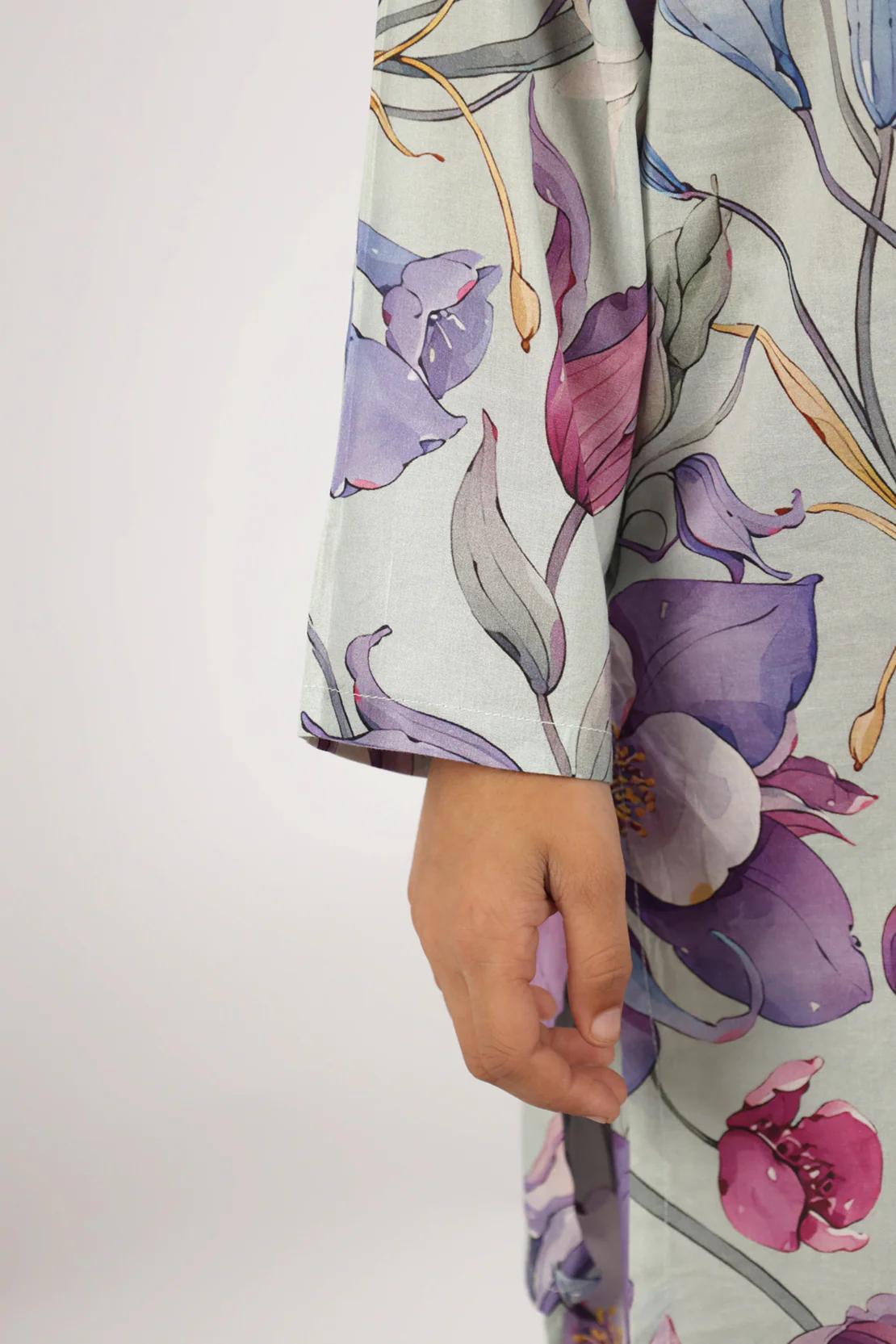 Printed Cambric Stitched Shirt/Trouser For Kids - Image 6