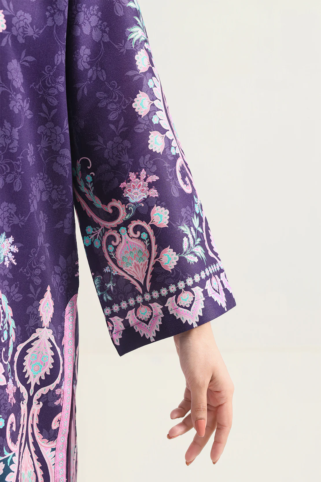 Printed Corduroy Stitched 2 Piece (Shirt/Trouser) - Image 4