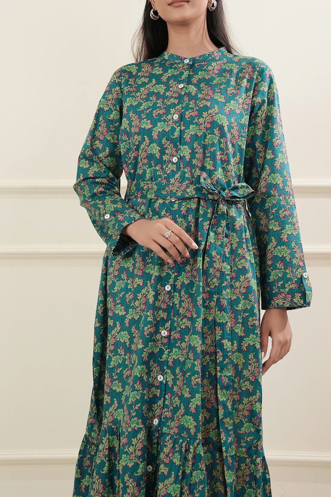 Printed Cotton Stitched Shirt - Image 4