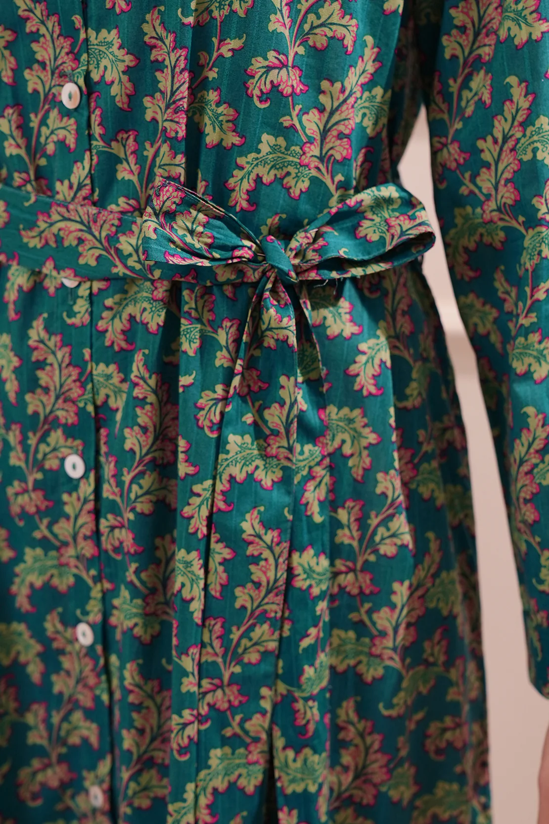 Printed Cotton Stitched Shirt - Image 7