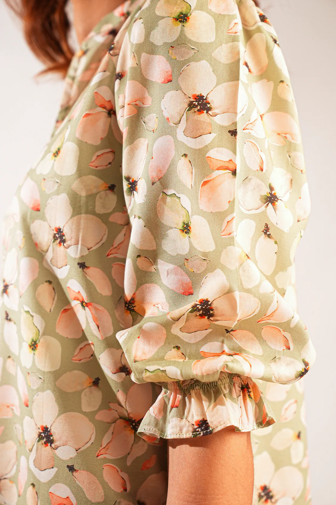 Printed Dobby Self Stitched 2 Piece (Shirt/Trouser) - Image 5