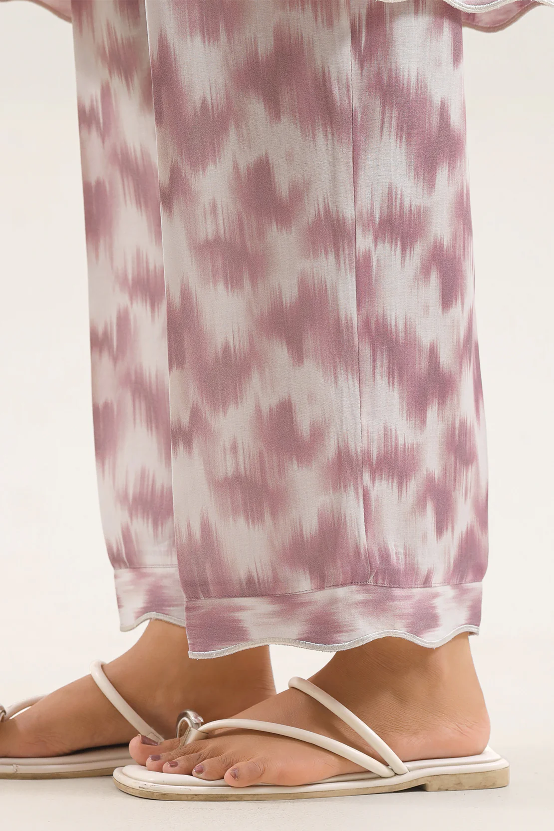 Printed Embroidered Arabic Lawn Stitched 2 Piece (Shirt/Trouser) - Image 5