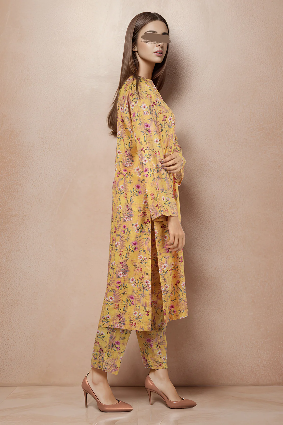 Printed Karandi Stitched 2 Piece (Shirt/Trouser) - Image 3