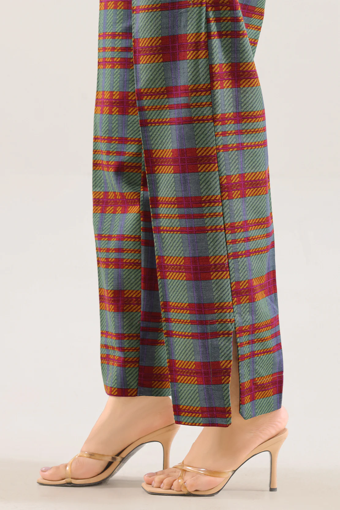 Printed Khaddar Stitched 2 Piece (Shirt/Trouser) - Image 4