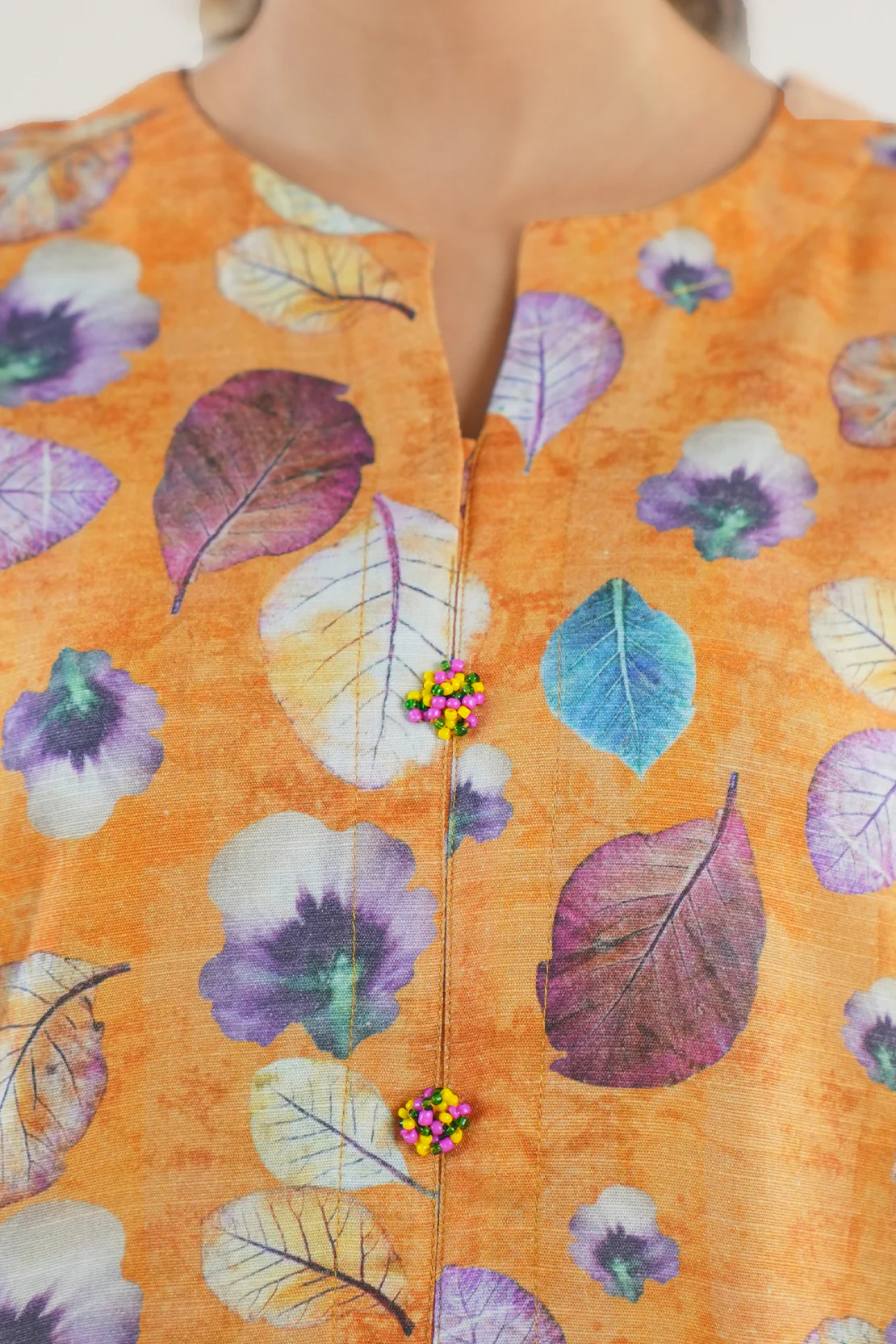 Printed Khaddar Stitched 2 Piece (Shirt/Trouser) - Image 6