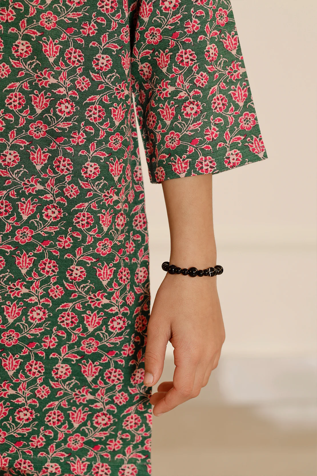 Printed Khaddar Stitched Shirt/trouser For Kids - Image 8