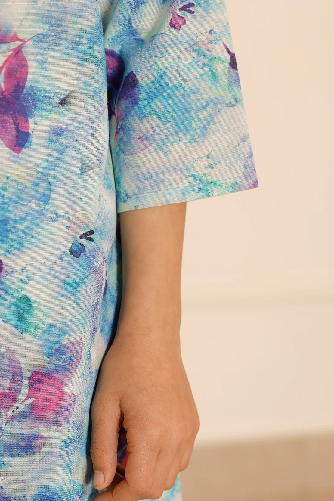 Printed Khaddar Stitched Shirt/trouser For Kids - Image 7