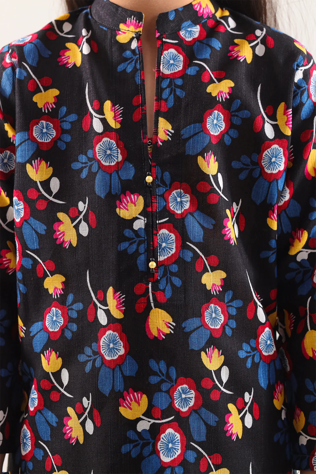 Printed Khaddar Stitched Shirt/Trouser For Kids - Image 3
