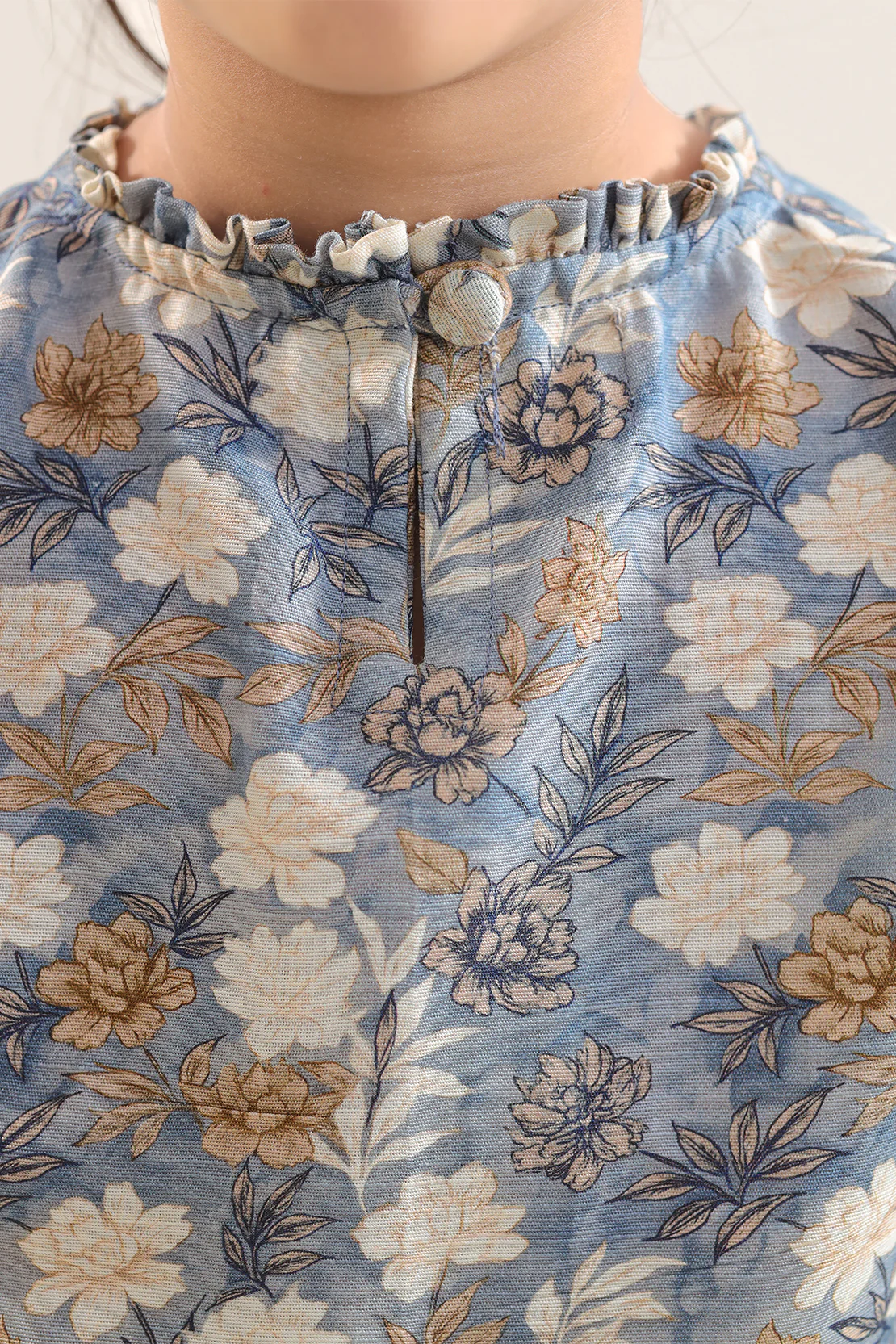 Printed Khaddar Stitched Shirt/Trouser For Kids - Image 4