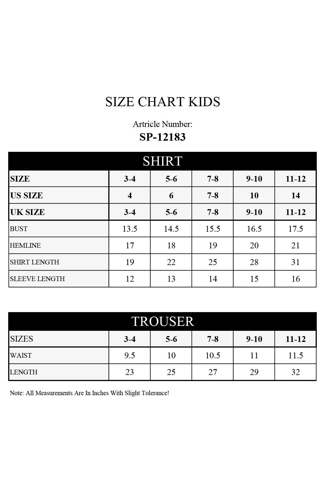 Printed Khaddar Stitched Shirt/Trouser For Kids - Image 7