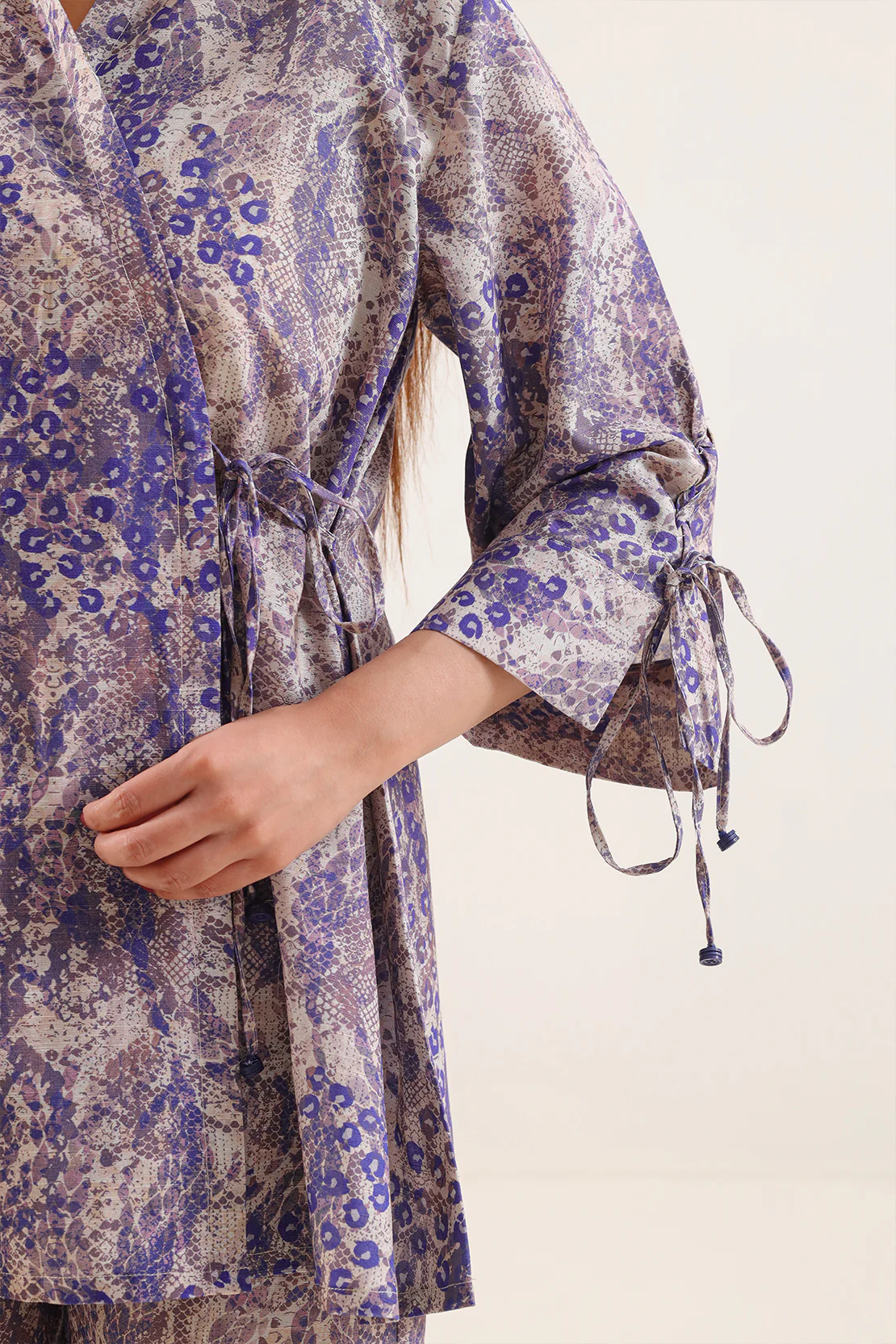 Printed Khaddar Stitched Shirt - Image 4