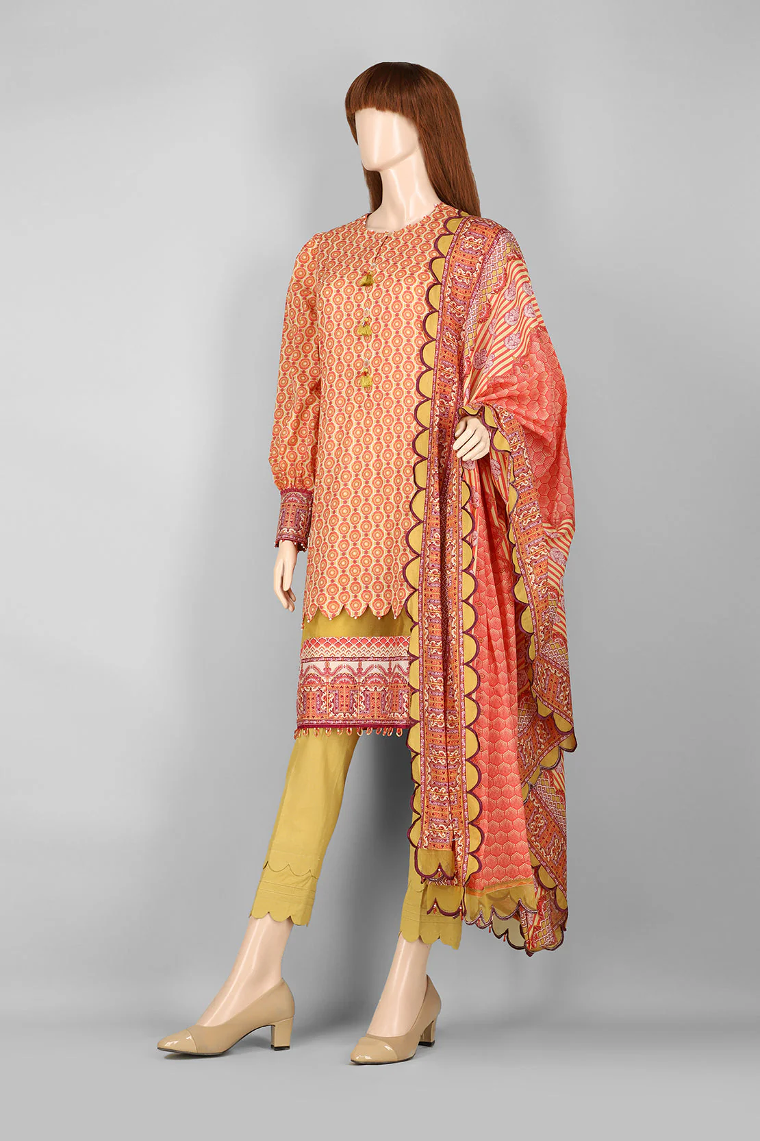 Printed Lawn Shirt - Image 3
