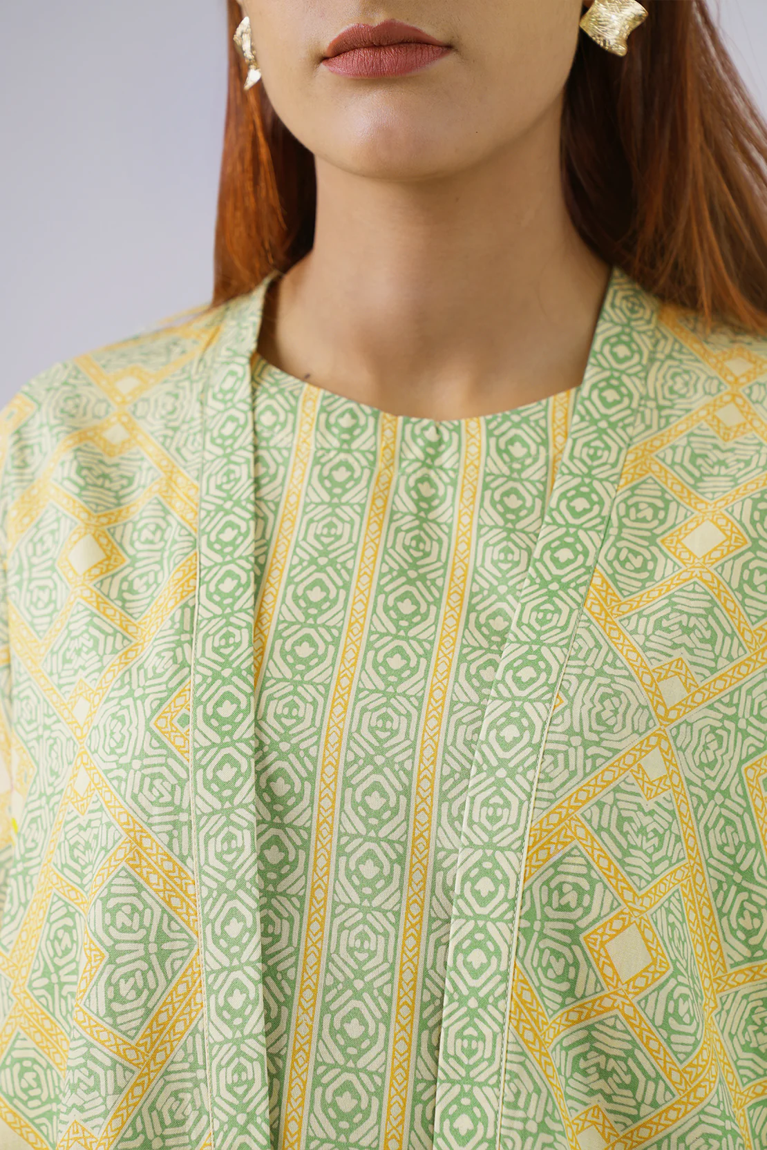 Printed Lawn Stitched 2 Piece (Shirt/Trouser) - Image 4