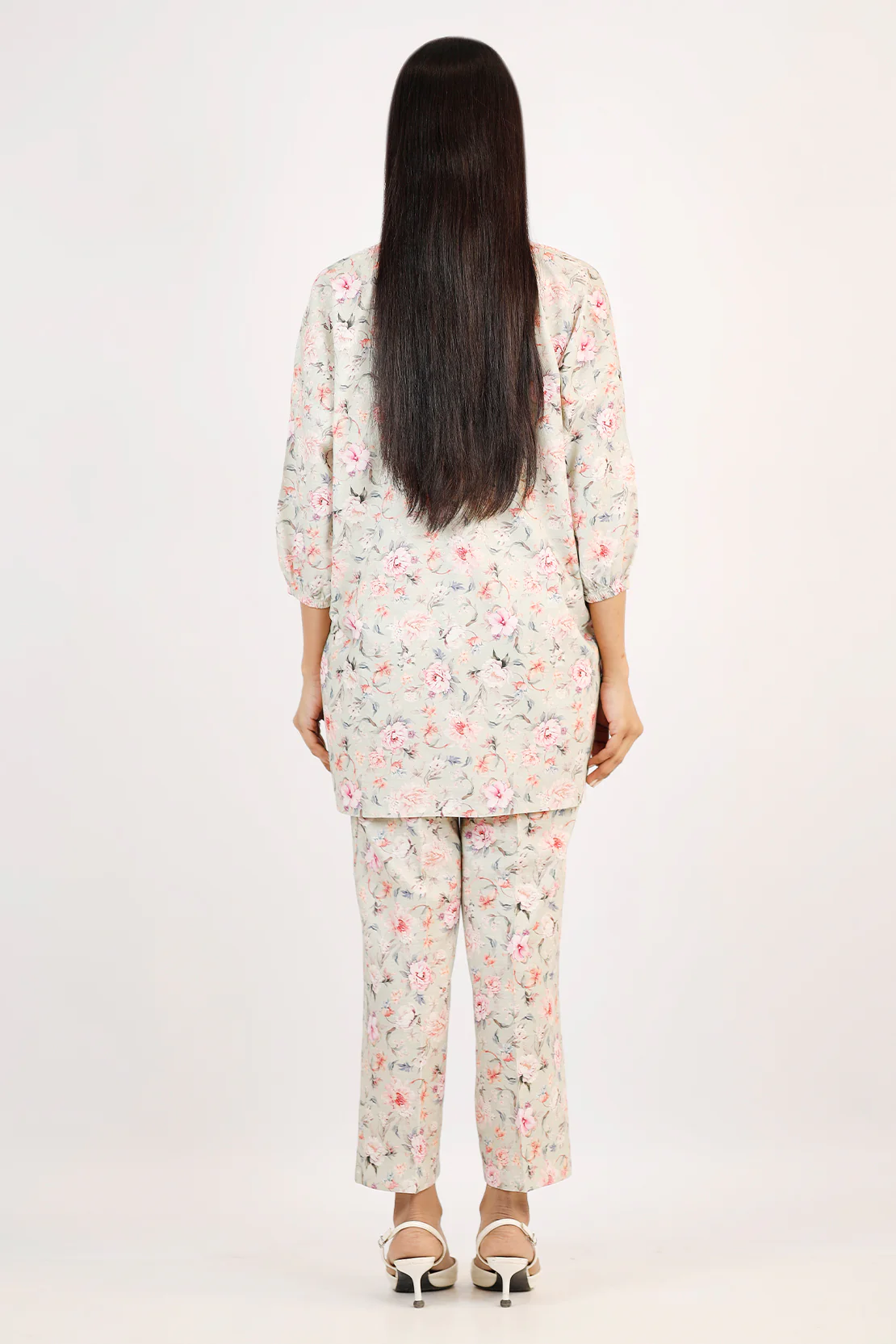 Printed Lawn Stitched 2 Piece (Shirt/Trouser) - Image 5