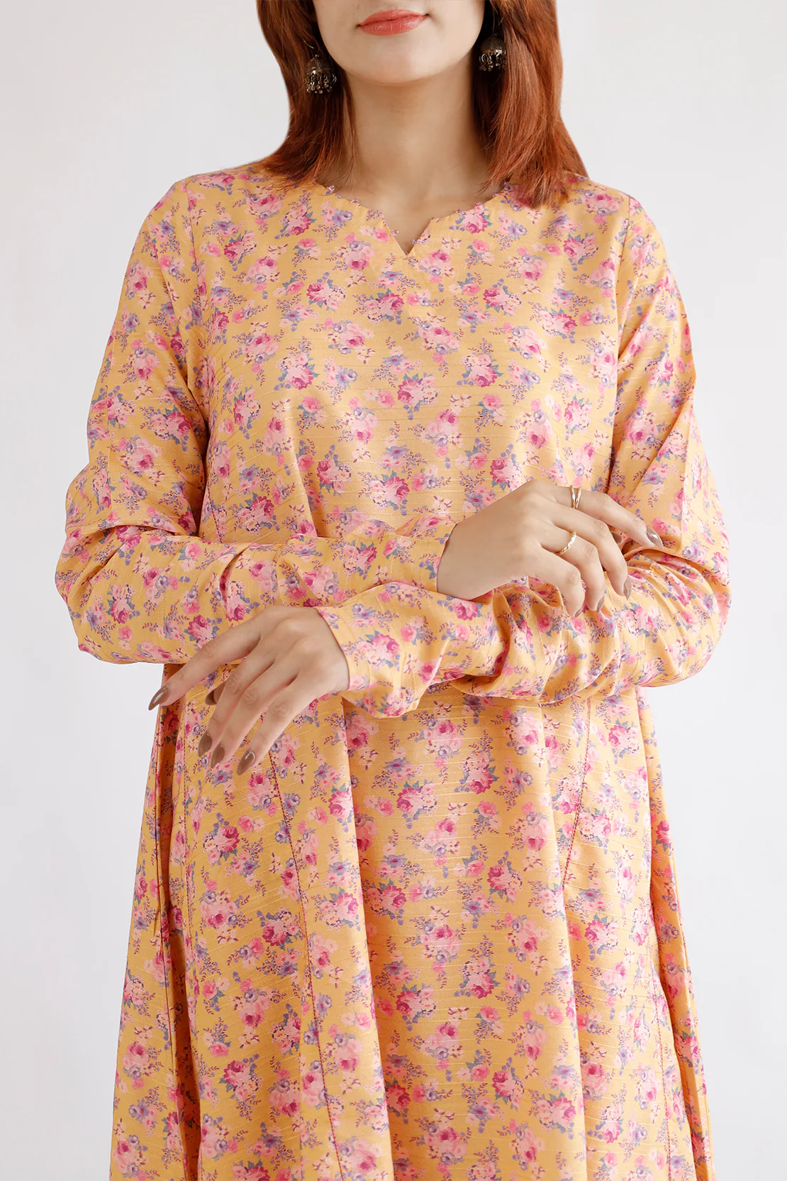 Printed Lawn Stitched 2 Piece (Shirt/Trouser)