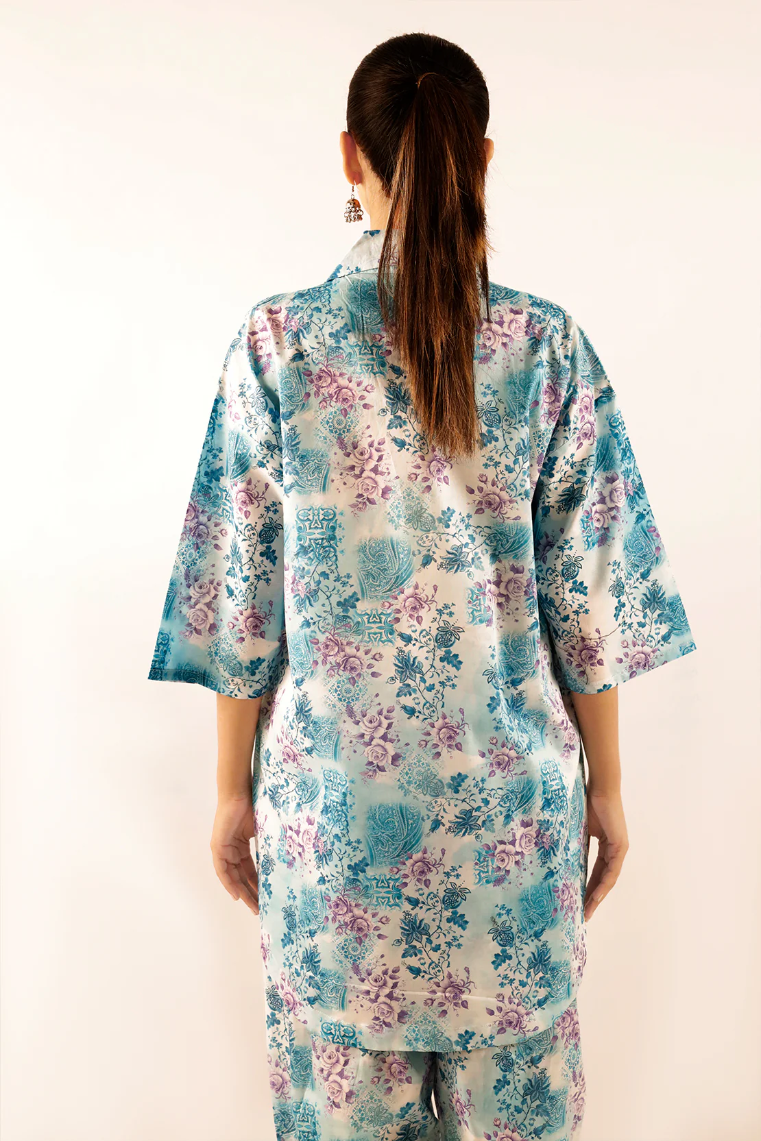 Printed Lawn Stitched 2 Piece (Shirt/Trouser) - Image 7