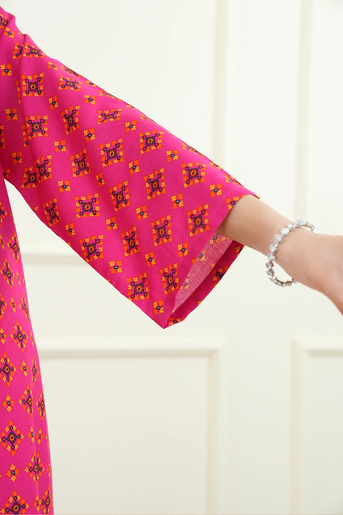 Printed Lawn Stitched 2 Piece (Shirt/Trouser) - Image 6