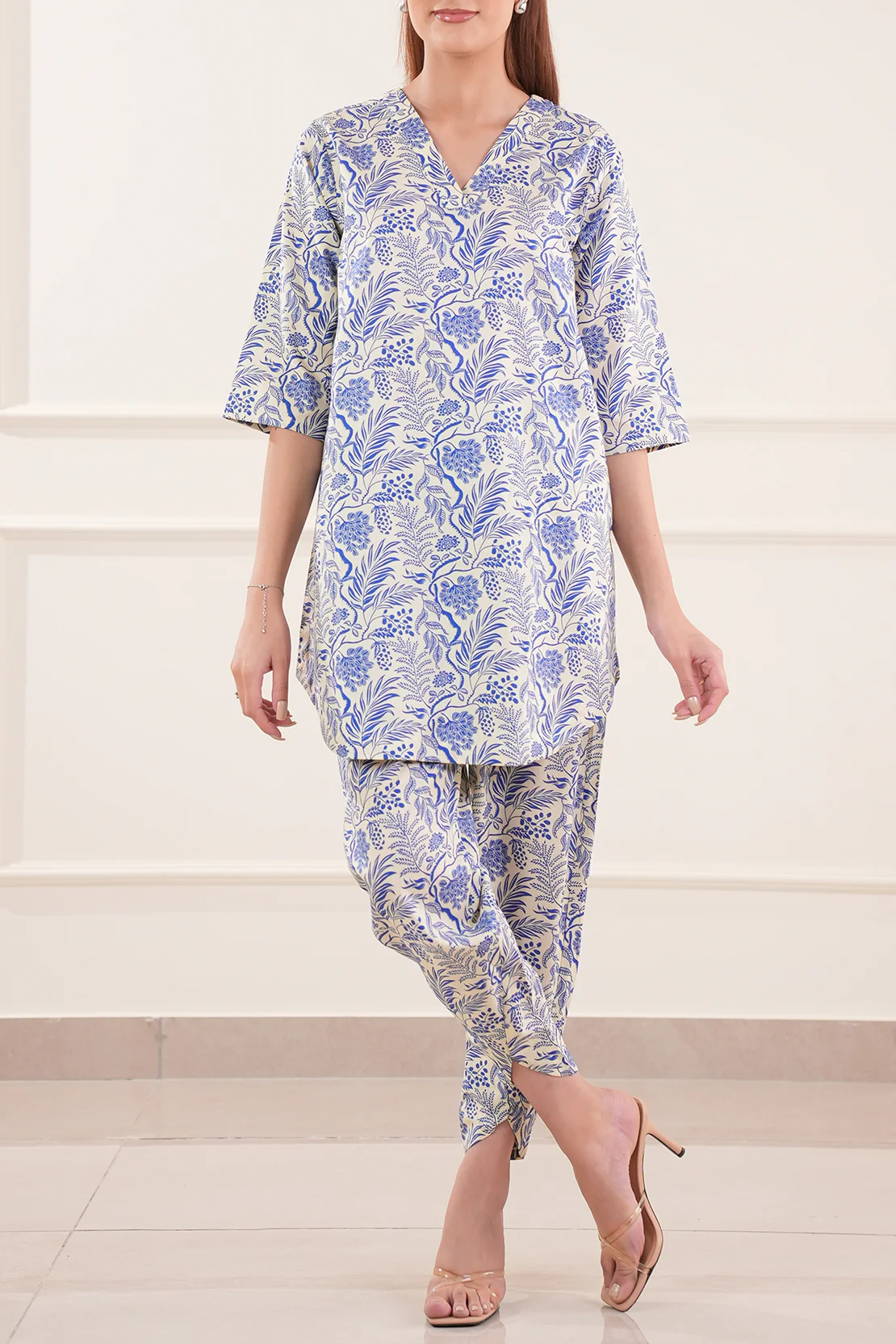 Printed Lawn Stitched 2 Piece (Shirt/Trouser) - Image 3