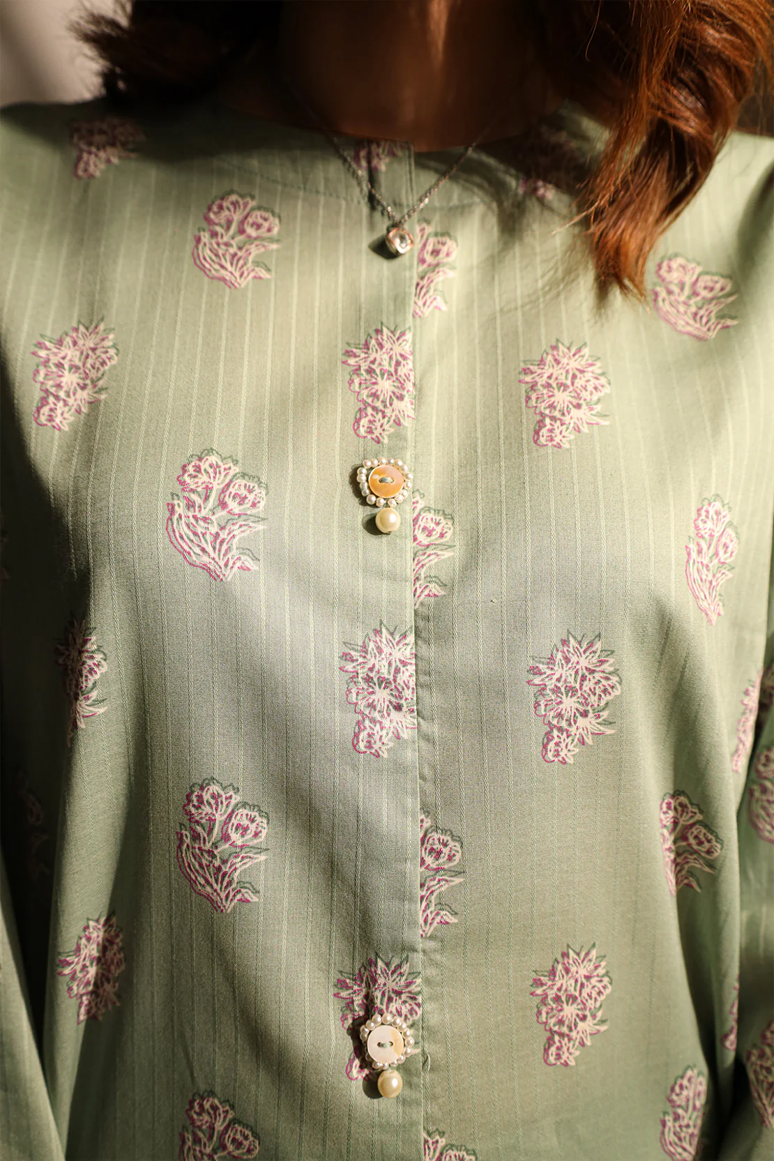 Printed Lawn Stitched 2 Piece (Shirt/Trouser) - Image 5