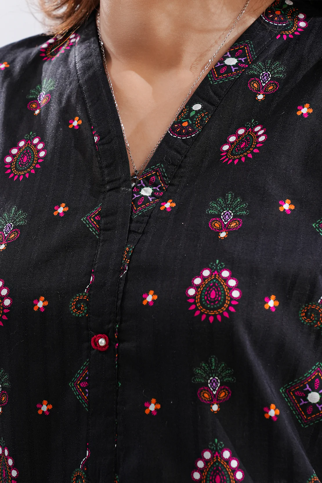 Printed Lawn Stitched 2 Piece (Shirt/Trouser) - Image 5